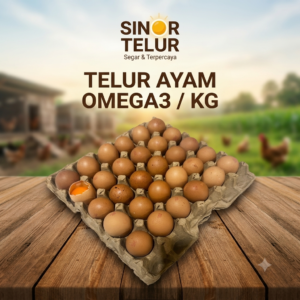 telur ayam negri omega3 fresh ( per kg )