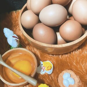 telur ayam negri segar (per kg)